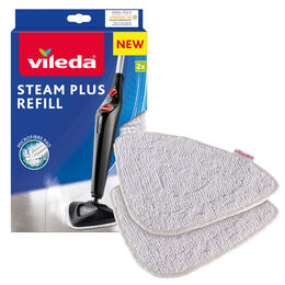 Vileda Steam Mop Microfibre Refill Pads | Replacement Mop Head | Fits all Vileda Steam Mops