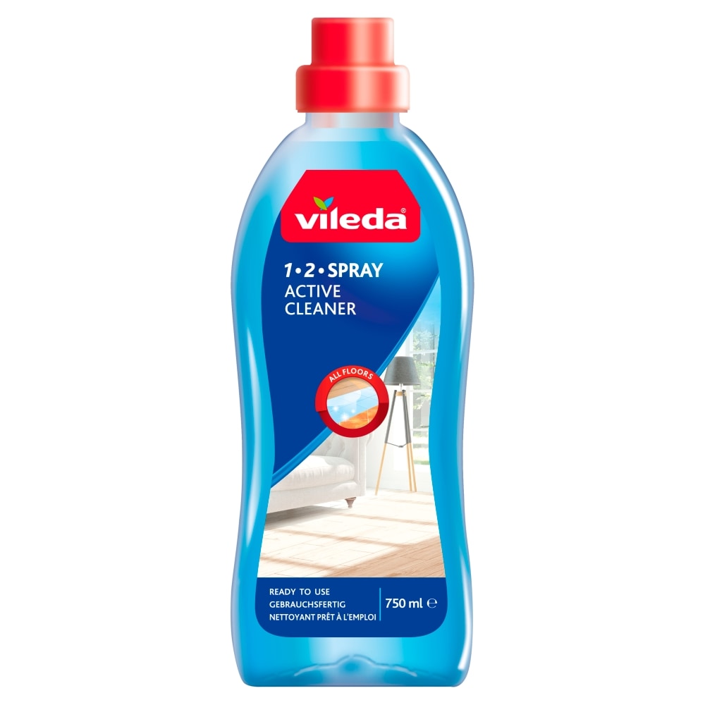 Je zal beter worden gras diep Vileda 1-2 Spray Active Cleaner Liquid | Fully diluted | Ready to go  cleaning liquid | Vileda UK Store