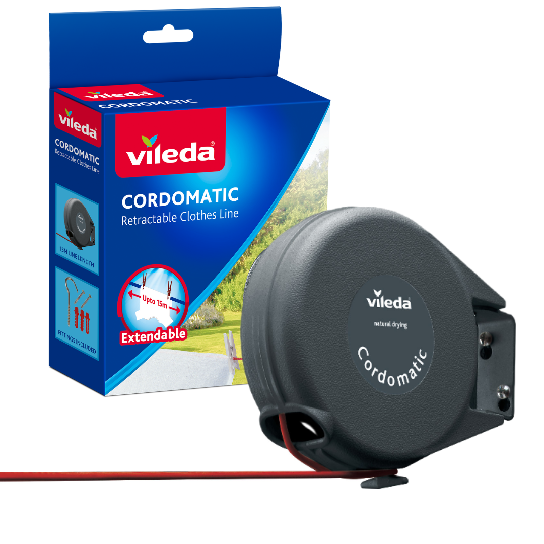 Vileda Cordomatic – 15 metre retractable washing line