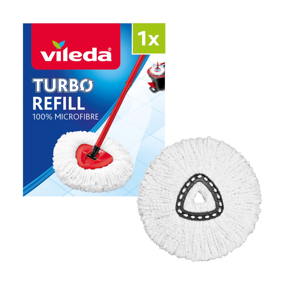 Vileda Turbo Classic Refill | Replacement Spin Mop Head | Fits all Turbo Spin Mops