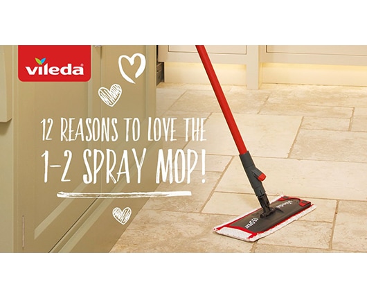 12 Reasons to love the 1-2 Spray Mop