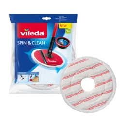 Vileda Spin and Clean Mop Refill | Replacement Mop Head